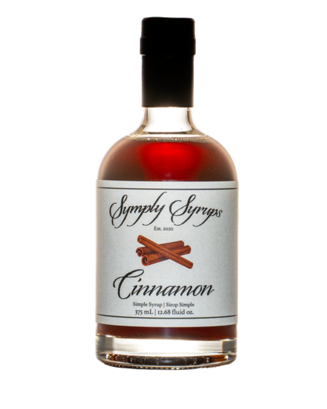 Symply Syrups Cinnamon Syrup, 375 ml bottle