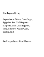 Load image into Gallery viewer, Hot Pepper Syrup
