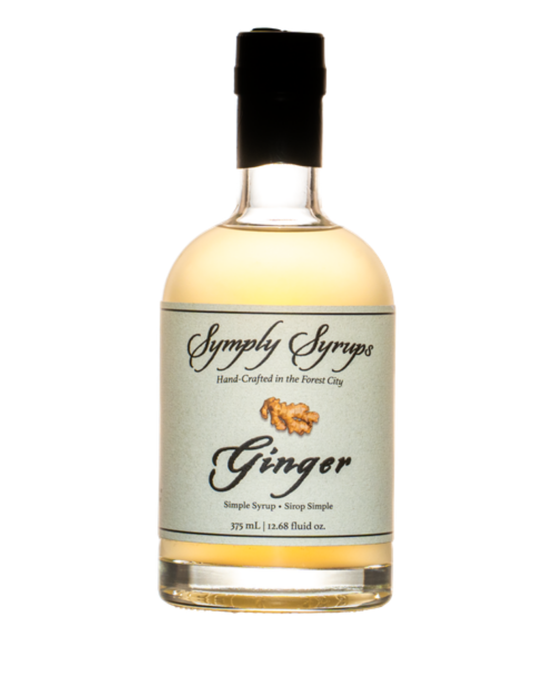 Symply Syrups Ginger Syrup, 375 ml bottle