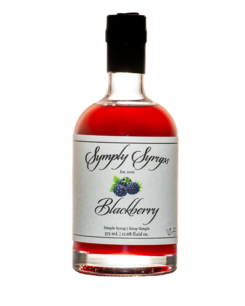 Symply Syrups Blackberry Syrup, 375 ml bottle