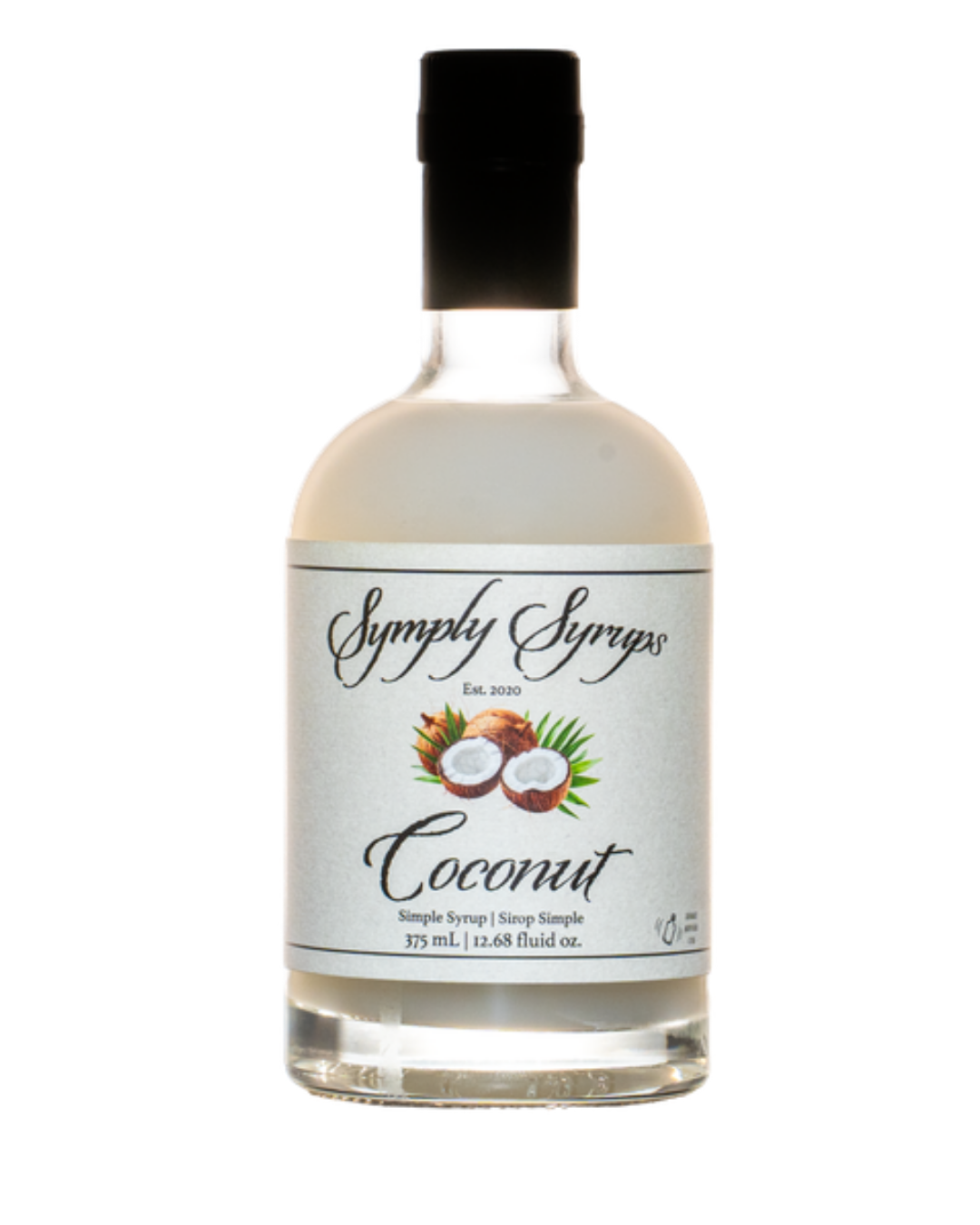 Symply Syrups Coconut Syrup, 375 ml bottle