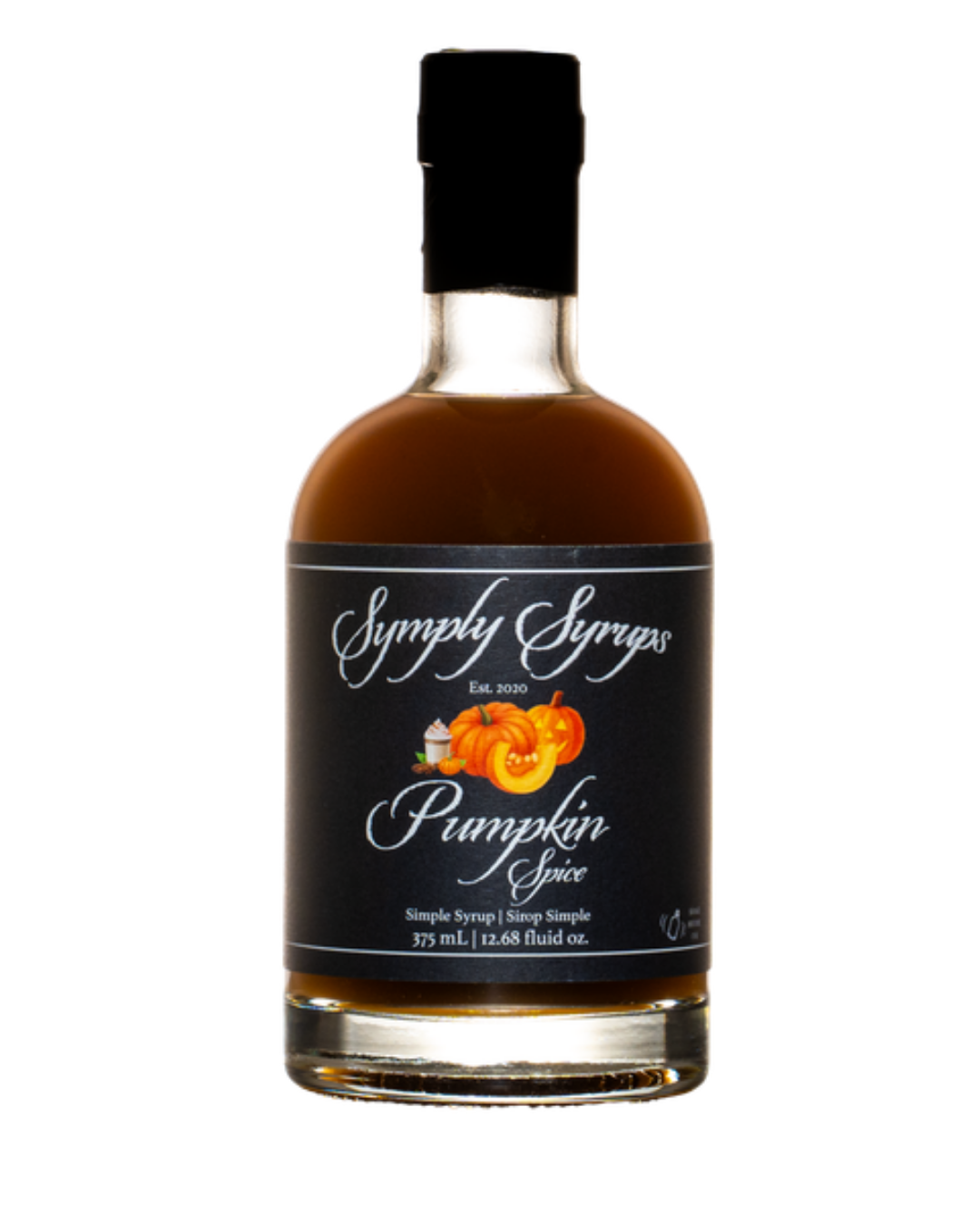 Symply Syrups Pumpkin Spice Syrup, 375 ml bottle