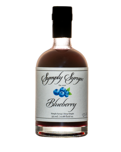 Symply Syrups Blueberry Syrup, 375 ml bottle